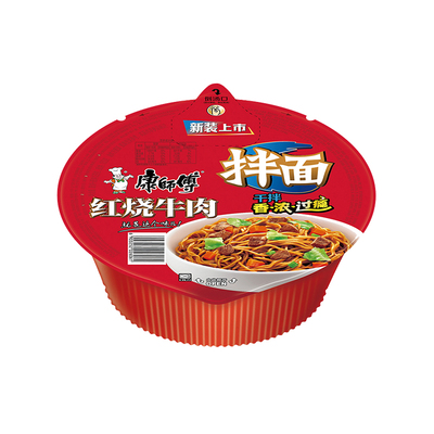 康师傅干拌面日期新鲜方便面速食