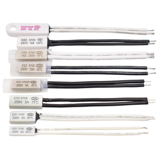 温控开关KSD9700 10度~240度 常闭/常开 金属塑料陶瓷5A/10A/16A