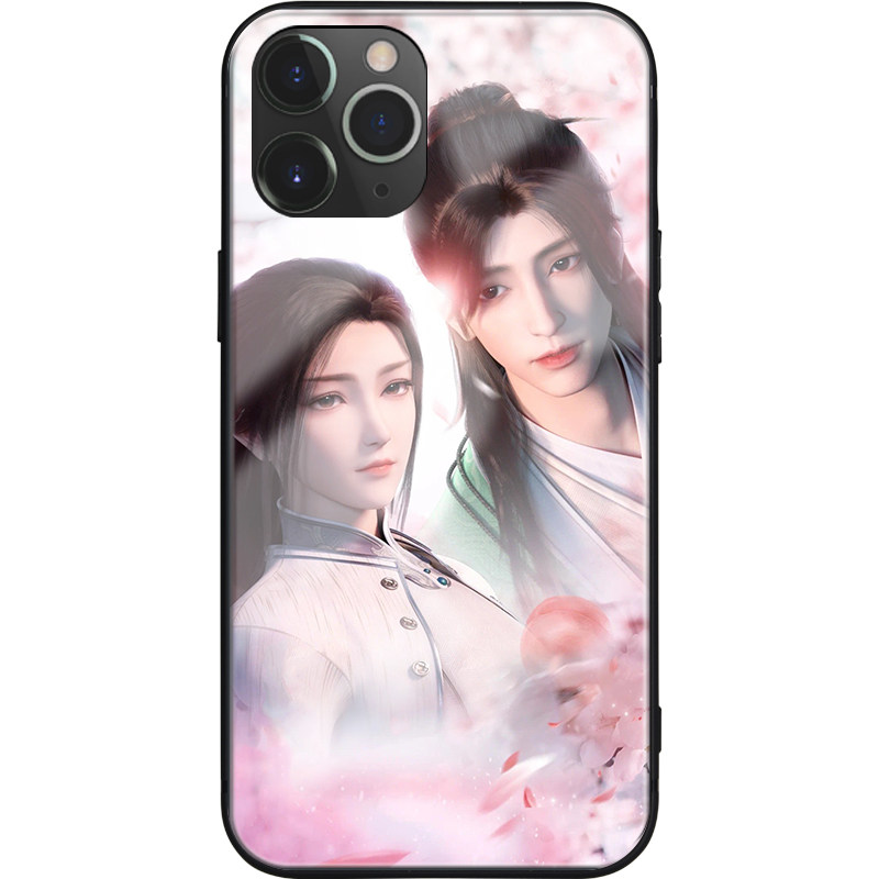 少年歌行手机壳玻璃苹果13pro适用iphone14max华为nova9荣耀V40小米12全包vivoiQOONeo7一
