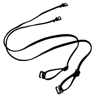 内衣肩带加长美背可调节透明文胸交叉挂脖带配件防滑黑白色细带子