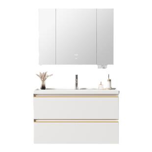 帝王洁具浴室柜洗脸洗漱台陶瓷一体洗手盆柜组合套装卫生间卫浴柜