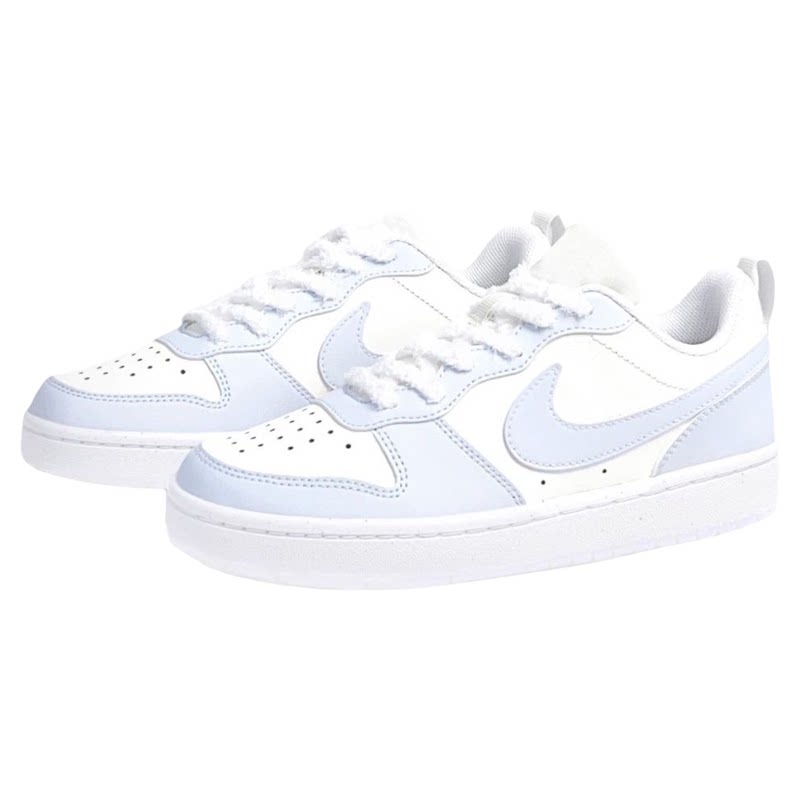 Nike COURT低帮板鞋女款定制少女甜美大码新款官方正品清新可爱