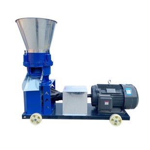 饲料颗粒机小型220v家用养殖鸡鸭牛羊设备干湿两用秸秆制粒机