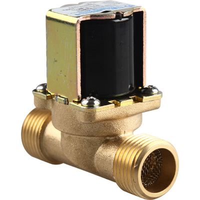 电磁常闭4分热水器12v开关阀