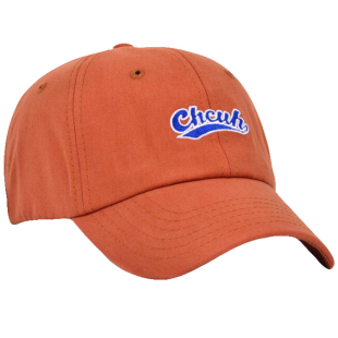 橘红色显脸小防晒鸭舌帽子女韩版刺绣逛街百搭遮阳帽男显白棒球帽