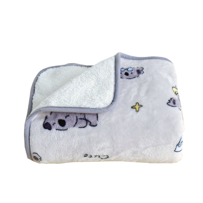 呼呼熊小学生教室午睡毯