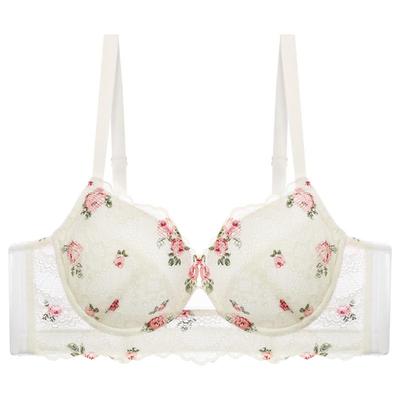 EMMAROSE软钢圈大胸显小聚拢内衣