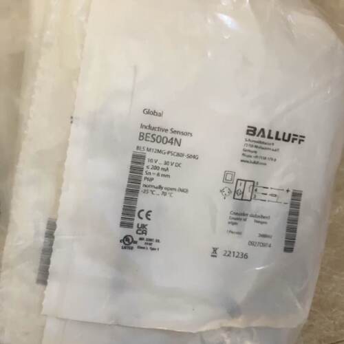 询价-巴鲁夫BALLUFF BES004N传感器，型号BES