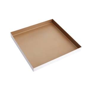 三能不沾烤盘28x28金盘烘焙长方形古早月饼面包蛋糕卷模具SN1312