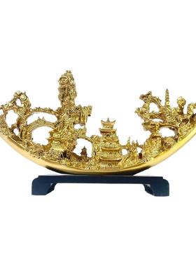 珊瑚摆件大气上档次新款创意高级