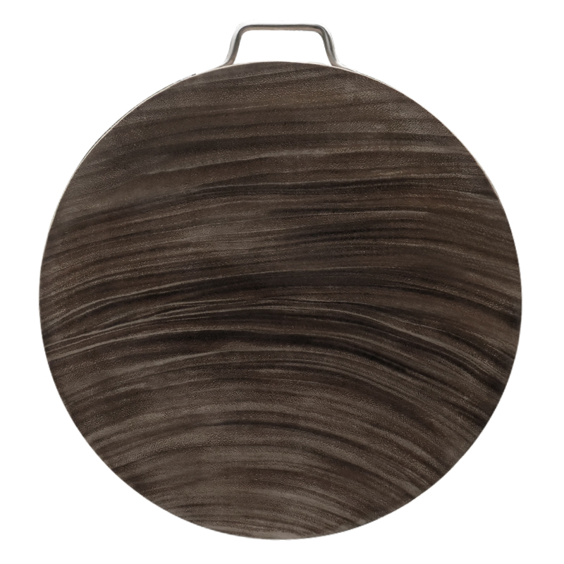 越南铁木菜板防霉抗菌家用砧板圆形菜墩实木刀板整木切菜案板粘板