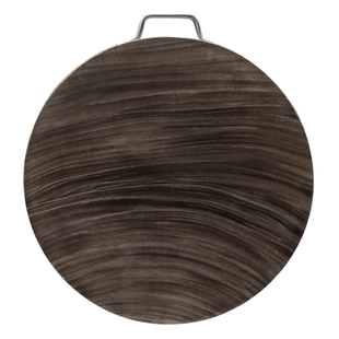 越南铁木菜板防霉抗菌家用砧板圆形菜墩实木刀板整木切菜案板粘板