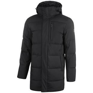 KELME卡尔美羽绒服男中长款足球训练服冬季跑步运动外套保暖大衣