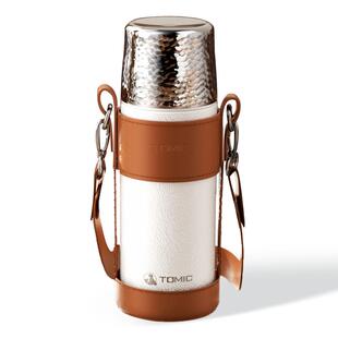 tomic特美刻陶瓷内胆保温杯锤纹钛茶隔焖茶泡茶杯户外便携水壶