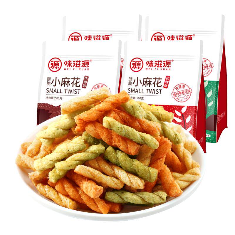味滋源小麻花袋装500g