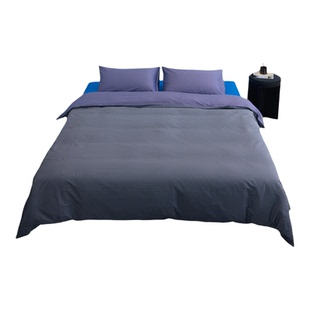 JNBYHOME江南布衣26年新60支全棉棉质数码印花四件套床品套件格纹