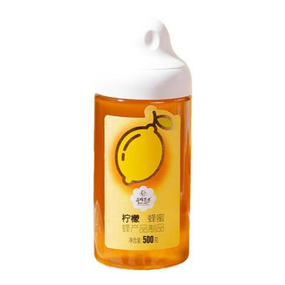 养蜂婆婆蜂蜜柠檬茶挤压瓶1斤装