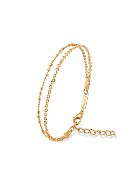 sanswood森吾 双层闪珠手链 轻盈通勤百搭叠戴爆闪夏天女生手饰