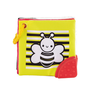 乐叮咚小月龄婴儿玩具布书彩色黑白卡片早教5月龄宝宝益智玩具