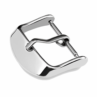 手表配件皮表带扣子针扣头不锈钢金属表扣卡子扣头14/16/18/20mm