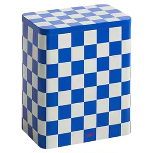 【2024AW新品】HAY Tin Container金属收纳盒收纳多功能带盖防尘