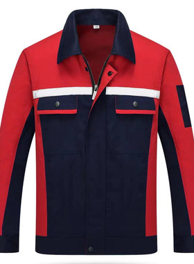 夏季套装工厂车间机修劳保服定制