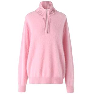 IIIVIVINIKO冬季新品“羊绒”高领多巴胺套头针织衫女M340138645C