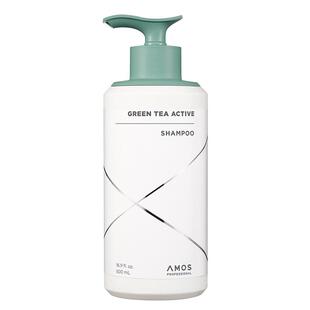 AMOS爱茉诗绿茶焕活洗发水丰盈养发深滋养弹性头皮500ml【临期】