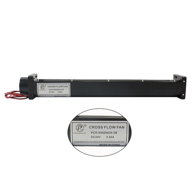 深圳建隆3029横流风机PCD-03029A24-3B 广告机用DC24V直流风机