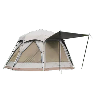 维达利多六角家庭帐篷2.0全自动速开户外大空间抗风涂银防晒遮阳