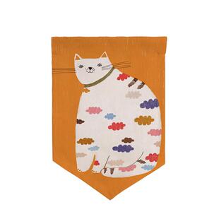 治愈系色彩厨房挂帘小旗帘三角旗帘门帘短帘装饰帘隔断帘免费定制