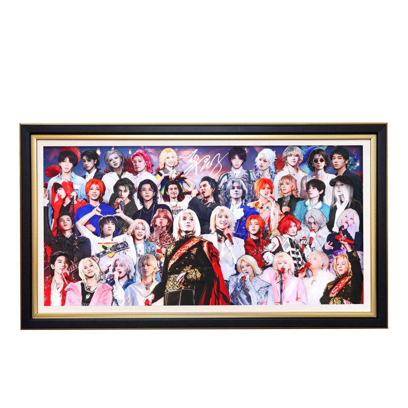 华晨宇3D立体画手工装饰挂画花花明星粉丝周边摆件演唱会应援礼物