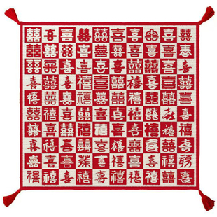 吉昶百喜毯特别新婚礼物送新娘高级实用闺蜜结婚订婚乔迁新年礼物