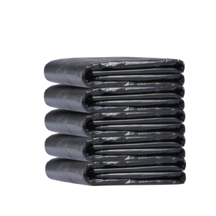 大垃圾袋大号加厚商用黑色平口超大油漆水桶特厚家用环卫塑料50只