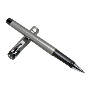 得力中性笔S96签字笔0.5/0.7mm子弹头S95碳素笔高档拔帽中性笔黑色顺畅商务办公书写笔粗笔免费刻字印logo