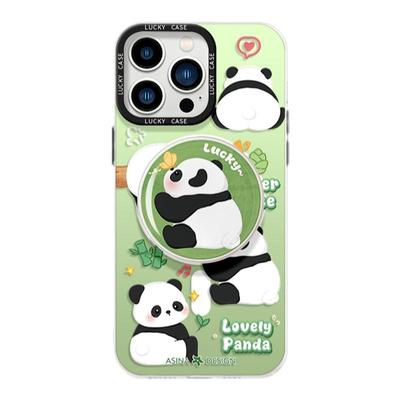 适用苹果15-12系列磁吸支架壳