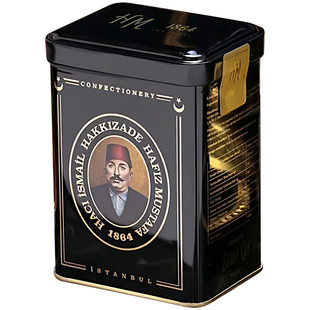 土耳其进口原装老牌1864Hafiz Mustafa红茶红碎茶粉罐装100g代购