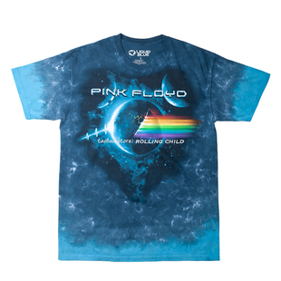 正版Pink Floyd平克弗洛伊德vintage摇滚短袖扎染T恤官方现行美版