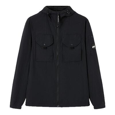 KARL LAGERFELD卡尔拉格斐重磅防静电休闲夹克春秋新款老佛爷男装