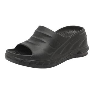 2024春夏季厚底拖鞋女网红显瘦显高7cm外穿EVA一字拖旅游海边防臭