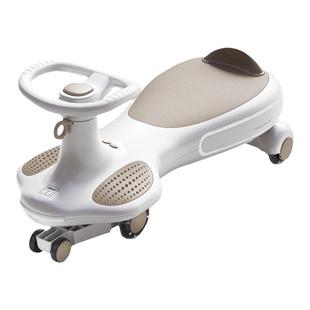 贝易扭扭车儿童1到3岁防侧翻静音轮大人可坐双人宝宝溜溜车玩具车