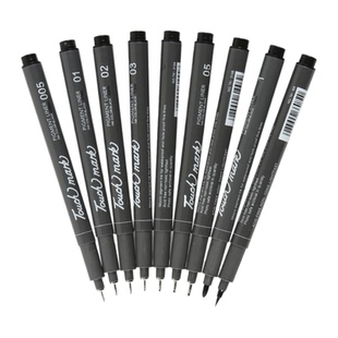 针管笔美术专用勾线笔touchmark套装学生用绘画笔Touch mark手绘笔绘图笔漫画笔描边笔描线笔中性笔防水速干