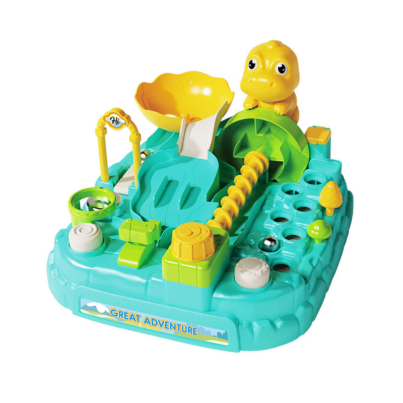 儿童益智滚珠闯关大冒险游戏机弹珠玩具桌面迷宫游戏男孩3-6岁