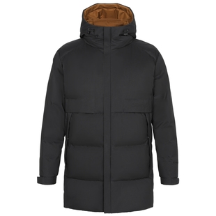 CARSYDA珈仕达轻奢男装冬季新品中长款保暖连帽羽绒服