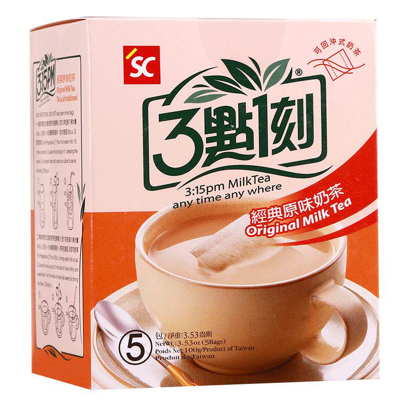 台湾进口冲饮3点1刻原味港式奶茶