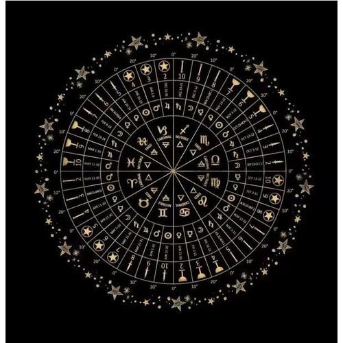 2025新款绒布塔luo牌桌布 罗牌塔书塔牌罗桌布推牌布魔法塔罗桌布