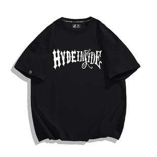 HYDE INSIDE LIVE 2024演唱会周边T恤男女同款粉丝应援短袖衣服