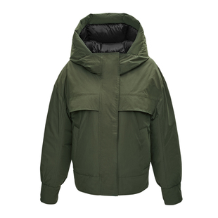 【泥爪鹅绒】行政级 女款羽绒服800蓬高端极寒户外工装保暖外套