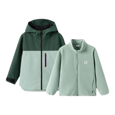 巴拉巴拉男童冲锋衣儿童三合一