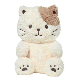 捉趣伯尔尼小猫毛绒玩具可爱公仔睡觉抱枕女孩小玩偶娃娃生日礼物